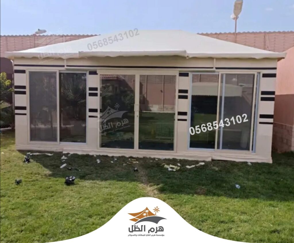 بيوت شعر مظلات وسواتر فخمة